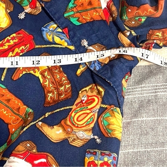 VTG Circle T,Cowboys Chic Button-Front Top, So Unique!Excellent Condition,Size S - Picture 9 of 11